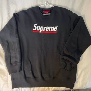 Supreme Underline Crewneck